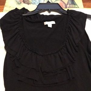 NY & Co black sleeveless top